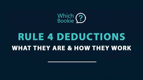 rule 4 calculator|rule 4 deductions calculator.